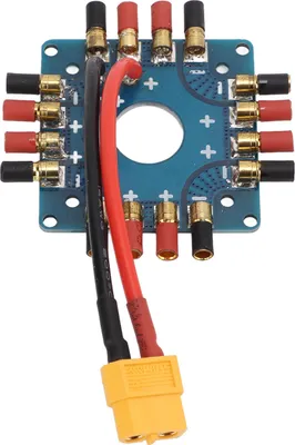 Produktbild von ESC -Stromversorgungsverteilungsplatineverbindung mit XT60 Plug 3,5 -mm -Bananenanschlüssen für RC -Drohne