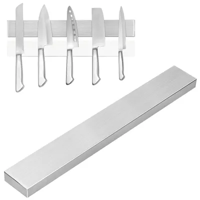 Produktbild von Magnetleiste Messer selbstklebend 30 cm Edelstahl starker Magnet