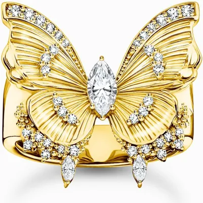 Produktbild von Thomas Sabo Blooming Skies TR2495-414-14 Damenring, Ringgröße:52