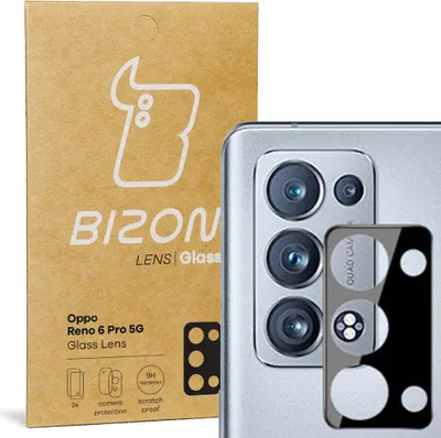 Produktbild von Bizon Glaslinse für Oppo Reno 6 Pro 5G, 2 Stück