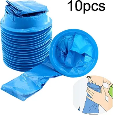 Produktbild von 10pcs 1000 ml Einwegreisewagen Flugzeugbewegung Krankheit Übelkeit Erbrochenes Beutel