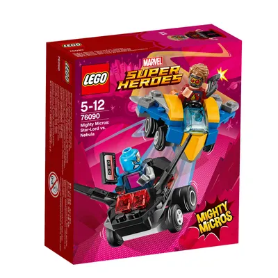 Produktbild von LEGO® Marvel Super Heroes™ Mighty Micros: Star-Lord vs. Nebula 76090