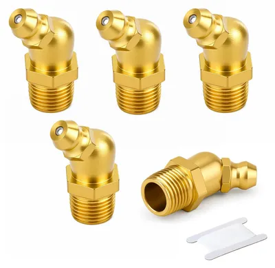 Buisfittingen Adapter-Set, 5 Stück, 10 x 5 x 0,5 Zoll