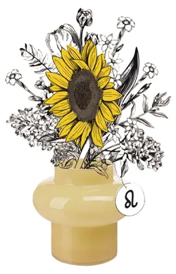 Produktbild von Blumenstrauß Löwe | Geschenk - frische Blumen | Blumenversand von BLOOMY DAYS