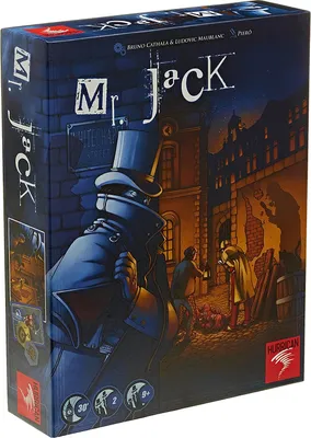 Produktbild von Asmodee Mr. Jack, Brettspiel, Bildend, 9 Jahr(e), Familienspiel