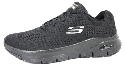 Immagine prodotto di Scarpe sportive da donna Skechers Arch Fit, modello Big Appeal, ideali per l'allenamento, la corsa e il tempo libero, colore nero