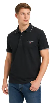 Imagen del producto de Camiseta polo para hombre, marca Jean-Louis Scherrer, modelo Nalo, color blanco, talla S