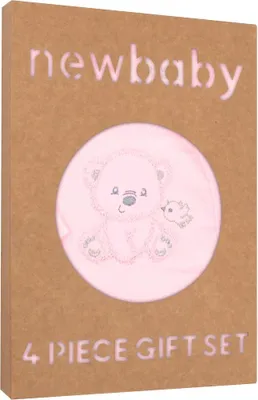 Zdjęcie produktu dla Zestaw ciążowy New Baby Sweet Bear różowy, rozmiar 62 (3-6m)