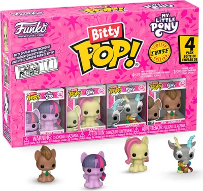 Produktbild von FUNKO Bitty POP - My  Little Pony Mein Kleines Pony TwilightSparkle #4er Pack