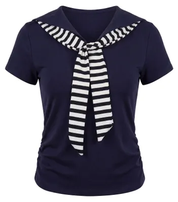 Immagine prodotto di TAKELAGE, camicia da donna - blu, taglia S
