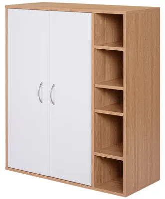 Produktbild von HOMCOM Mehrzweckschrank Standschrank Standregal Dekoschrank Bücherregal Schrank