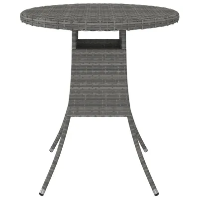Immagine prodotto di Tavolo da Giardino Grigio 70x70x73 cm in Polyrattan