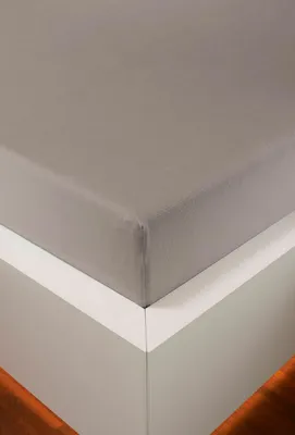 Produktbild von Jersey-Bezug für Seitenschläferkissen Kissenbezug 40x140 cm Baumwolle  Taupe