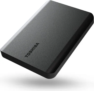 Produktbild von Toshiba Canvio Basics , 4 TB, 2.5", 2.0/3.2 Gen 1 (3.1 Gen 1), Schwarz