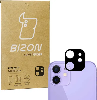 Produktbild von Bizon Glaslinse für iPhone 11, 2 Stück