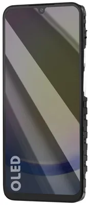 Obrázok produktu pre Clappio, kompletný displej Soft OLED kompatibilný s Galaxy A25 5G s rámčekom, čierny
