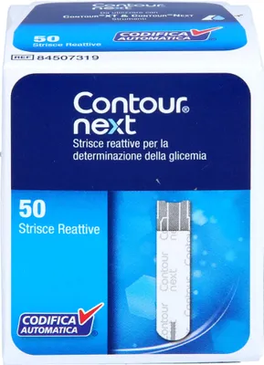 Immagine prodotto di Sensori Contour Next actiPART, 50 strisce reattive