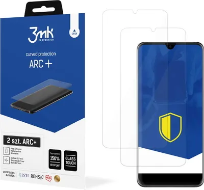 Produktbild von 3mk Display Schutzfolie ARC+ für Huawei P30 Pro  0,17mm Self-Heal (2 Stück)