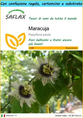 Immagine prodotto di SAFLAX Set regalo - Maracuja - 40 semi - Passiflora