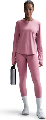 Produktbild von Nike W Nk One Classic Df Ls Top Elemental Pink/Black Elemental Pink/Black Xl