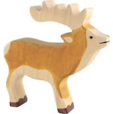 Produktbild von Holztiger Holz Hirsch Spielfigur nachhaltiges Spielzeug
