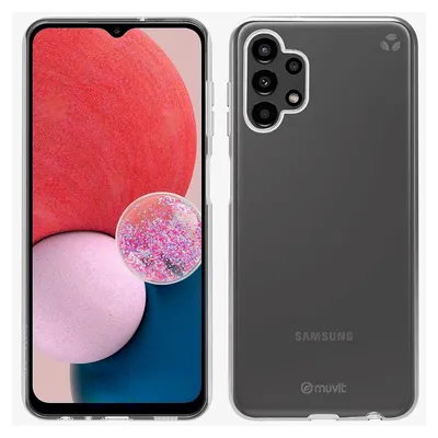 Immagine prodotto di Custodia in silicone trasparente per Samsung Galaxy A13, marca Muvit