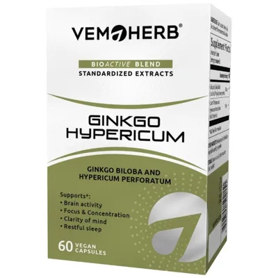 Obrázok produktu pre VemoHerb Ginkgo Hypericum