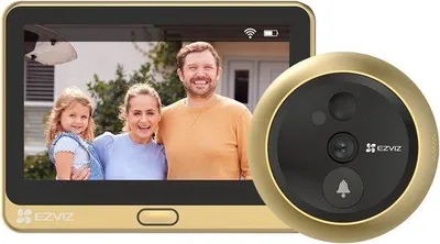 Produktbild von Wirelose Deurspion Kamera mit 1080P, Ingebauter Deurbel und 4,3 Zoll Monitor