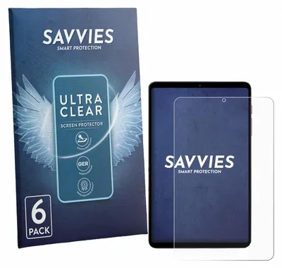 Produktbild von 6x Für BNCF BPad T1 Schutzfolie Savvies Displayschutz Display Schutz Folie Klar Transparent