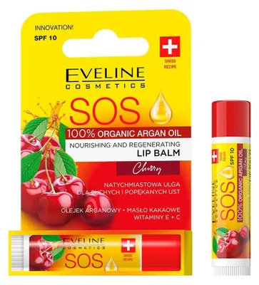 Produktbild von Eveline Cosmetics – feuchtigkeitsspendende, regenerierende Lippenpflege