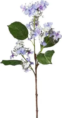 Produktbild von artplants.de Deko Zweig Hortensie VESLON, hellblau, 65cm - Künstlicher Hortensienzweig