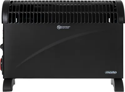 Zdjęcie produktu dla Mesko Home MS 7741, Elektryczny grzejnik konwektorowy, Metal, 1,5 m, Wewnętrzna, Podłoga, Czarny