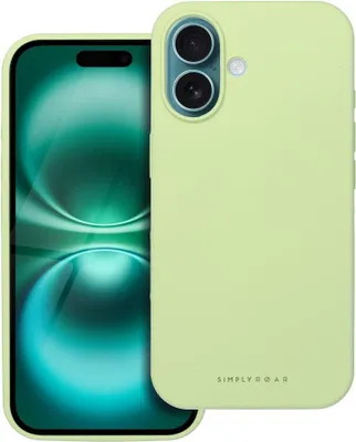 Immagine prodotto di Custodia Roar Cloud-Skin - per iPhone 16 Verde chiaro