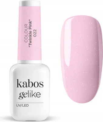 Produktbild von Kabos UV Nagellack Hybrid Gelike 022 Twinkle Pink 8ml