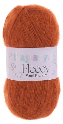 Produktbild von 100g Papatya Fleecy Kuschelgarn 20% Wolle  Häkelgarn Strickgarn
