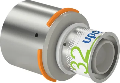 Immagine prodotto di Raccordo UPONOR S-Press, ridotto, PPSU, 50-32, 1 pz.