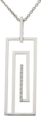 Produktbild von JuwelmaLux Anhänger 585 Weißgold mit Brillanten JL30-02-2631