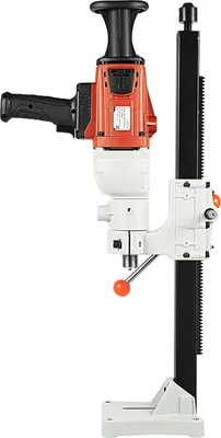Produktbild von Kernbohrgerät für Beton - Bohrständer - 2200 W - 1200 U/min - Ø 180 mm - Nass/Trocken - 220 V EU-Stecker - Rot/Schwarz