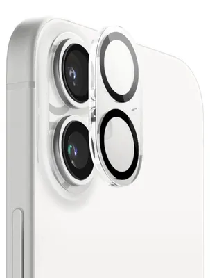 Obrázok produktu pre ANANK - ochrana kamery pre iPhone 16 / iPhone 16 Plus - číra/čierna