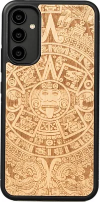 Produktbild von Bewood Holzhülle für Samsung Galaxy A54 5G AZTEC CALENDAR ANIEGRE