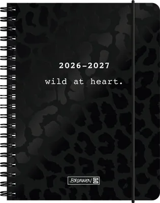 Produktbild von Schülerkalender 2026/2027 "BLACK" | A6, Papier