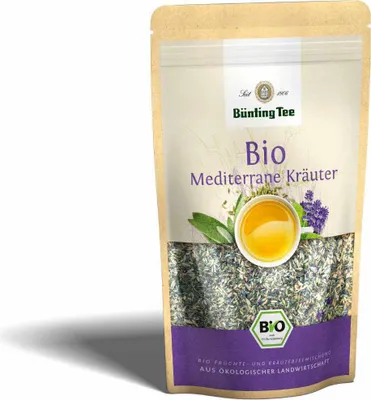 Obrázok produktu pre Bünting Tea Organic Mediterranean Fruits and Herbs Tea Blend 80g