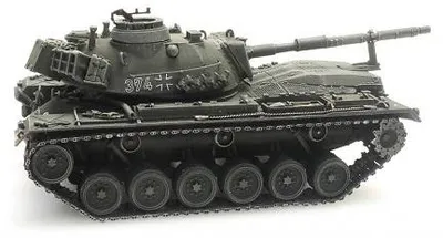 Produktbild von Artitec 6870060 - 1/87 M48 A2 G A2 - Gelboliv - Bundeswehr - Eisenbahntransport