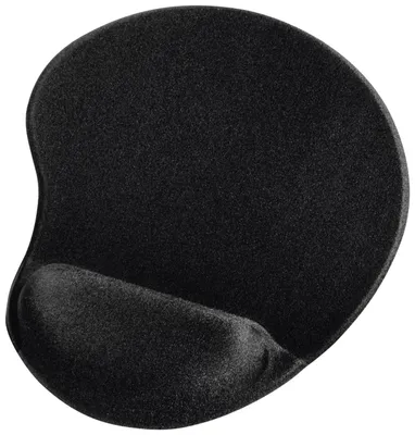 Zdjęcie produktu dla Ergonomiczna podkładka pod mysz Hama czarna