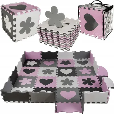 Produktbild von Schaumstoffpuzzle 30x30cm 16 Teile. P16134