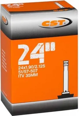 Image de Chambre à air de vélo Cst Orange 24'' / 1.90-2.125 Orange 24''