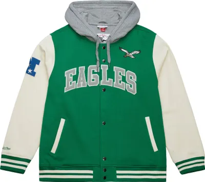 Produktbild von M&N Midweight Hooded Fleece Jacke - Philadelphia Eagles - L