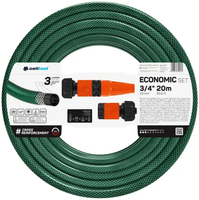 Produktbild von Cellfast ECONOMIC Gartenschlauch 3/4″ 20 m (10-102)