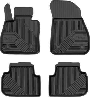 Produktbild von Fußmatten Gummimatten No.77 für BMW 1er F70 2024-2025 TPE Gummi Schwarz 4 tlg
