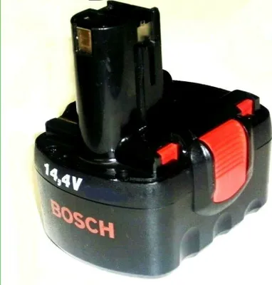 Produktbild von Original Bosch Akku 14,4 V 1,2 / 1,5 Ah PSR AHS ART 23 Accutrim Neubestückt mit 2,2 Ah